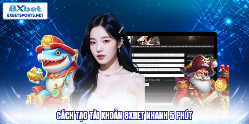 Cách tạo tài khoản 8XBET nhanh 5 phút